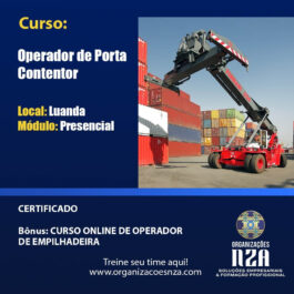 Curso Operador de Porta Contentor